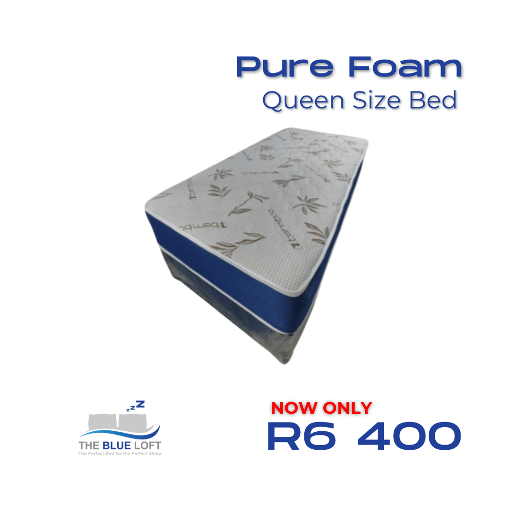 Pure Foam Queen Size Bed
